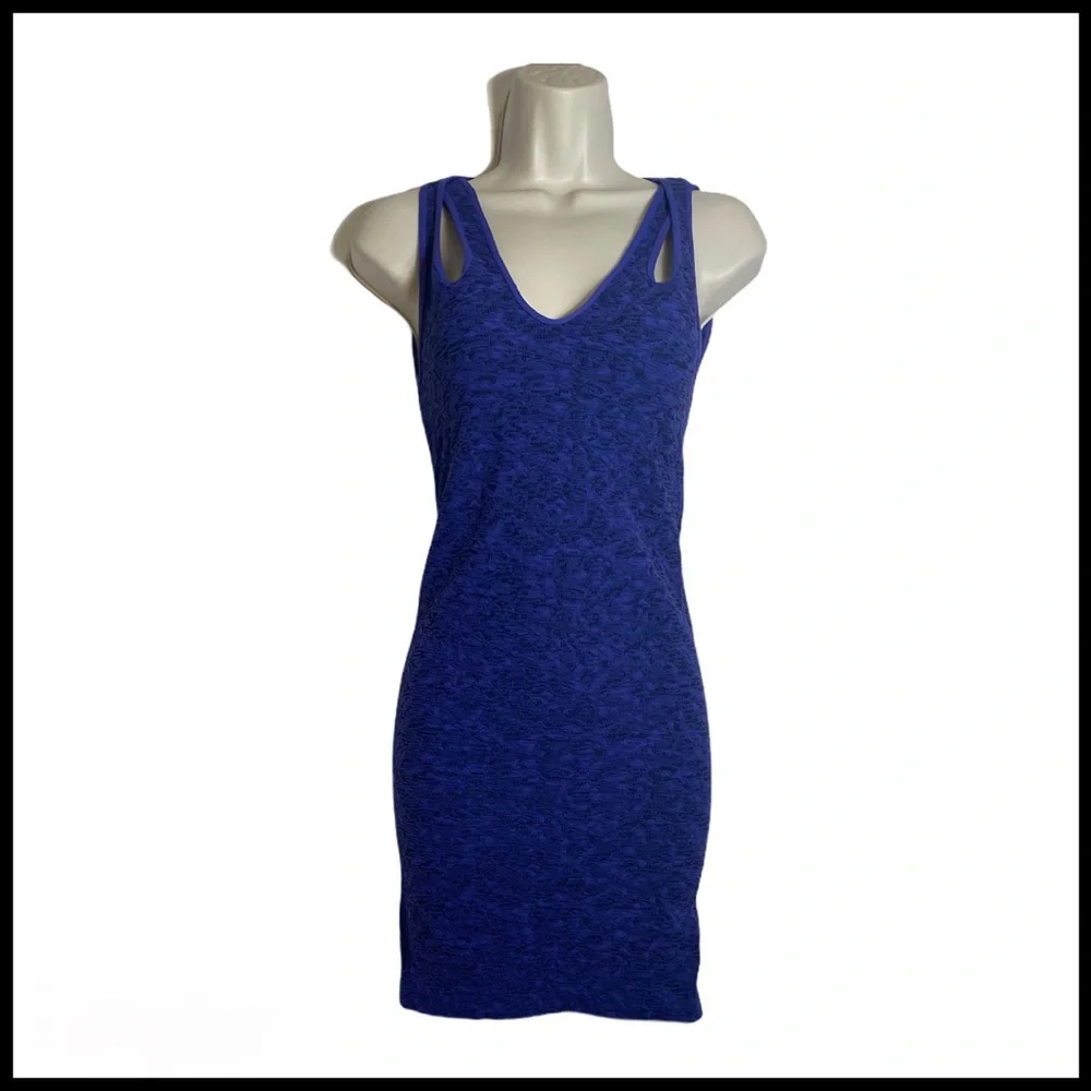 NWT BCBGeneration PERIBLU TWIST TANK BODYCON DRESS - Picture 3 of 10